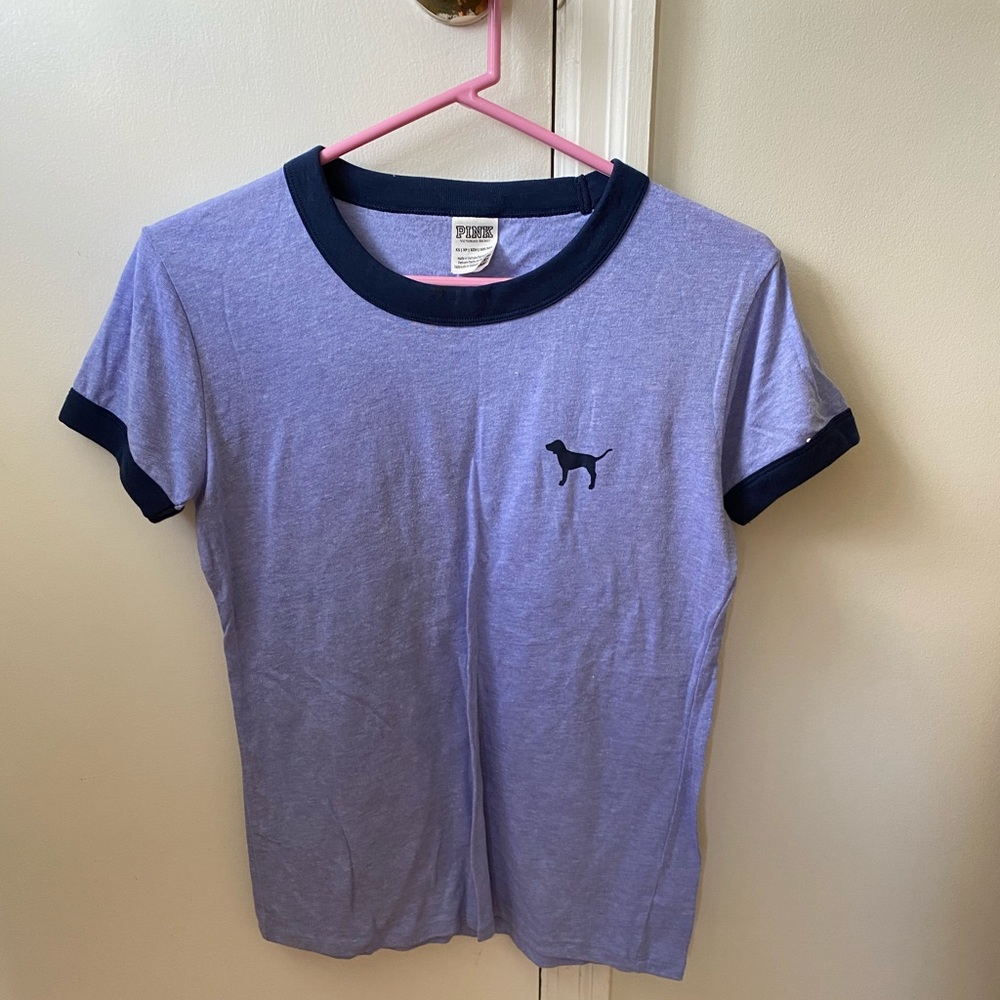 VS PINK ringer tee